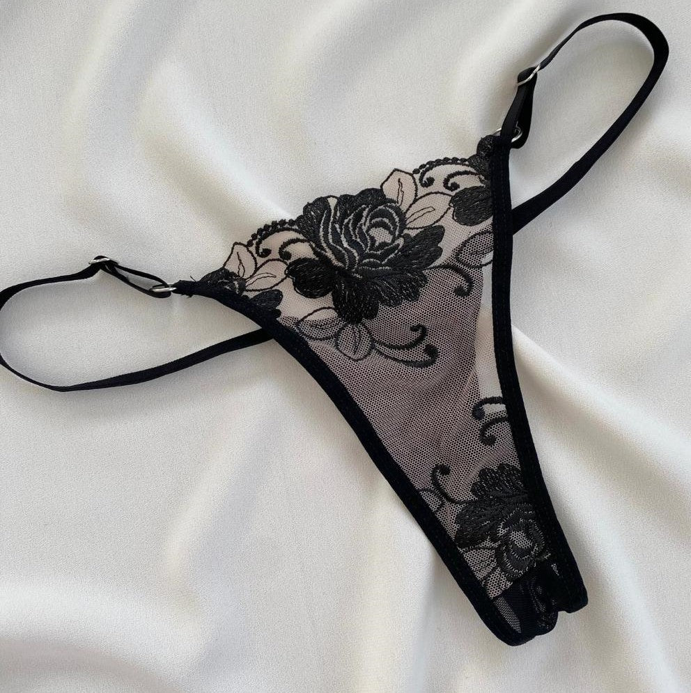 fleurs noires