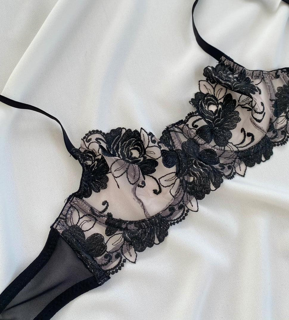 fleurs noires