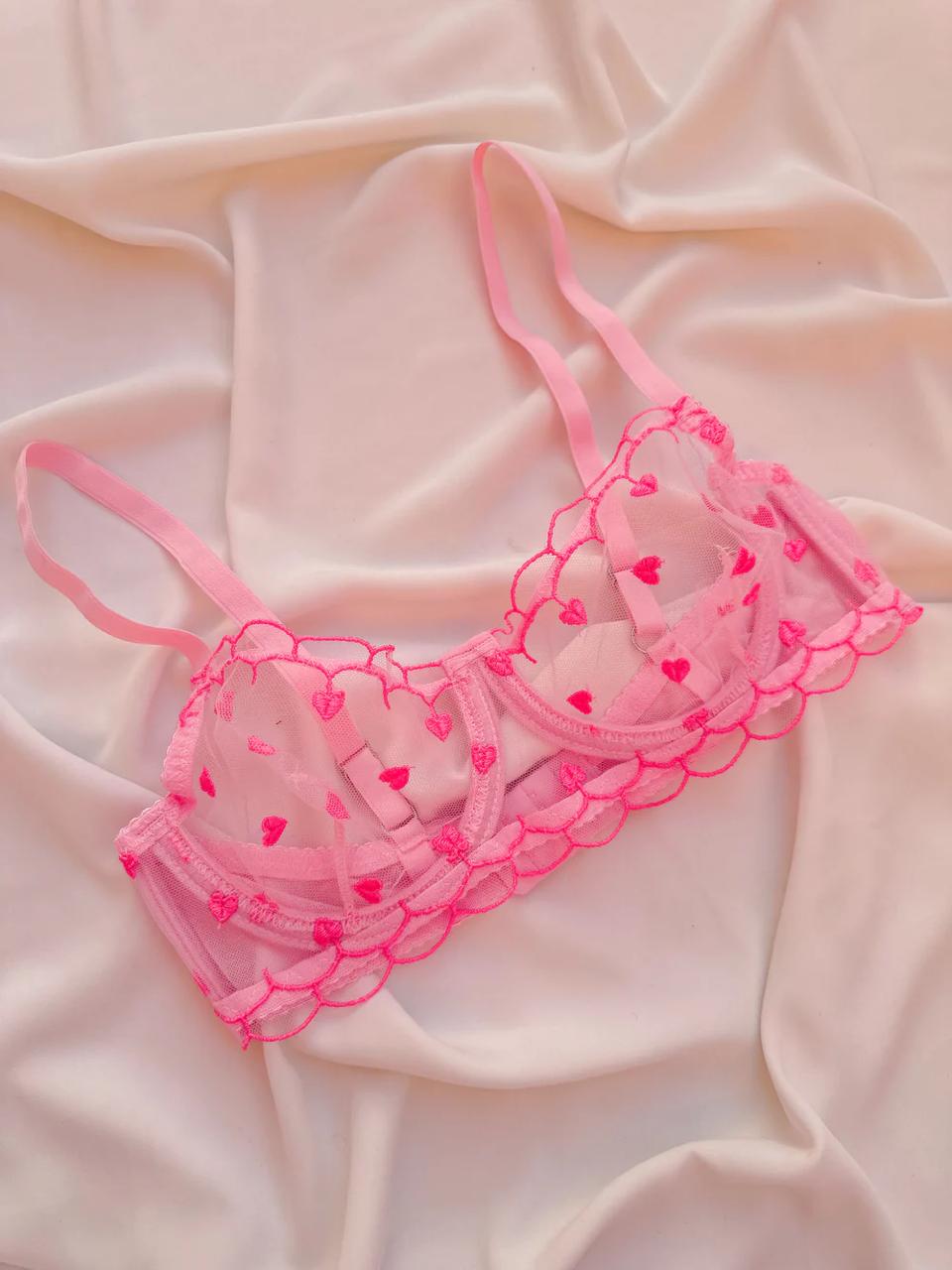 coeur rose