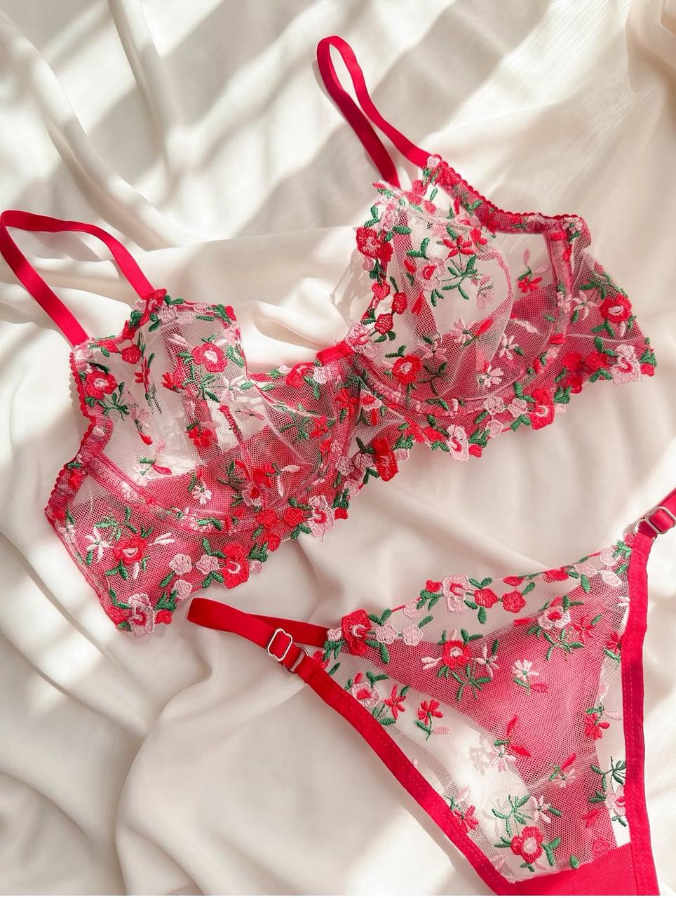 fleur rouge