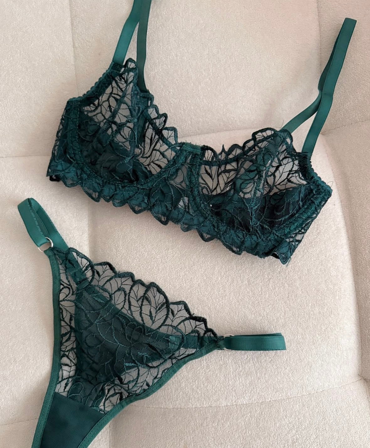 fleurs verte