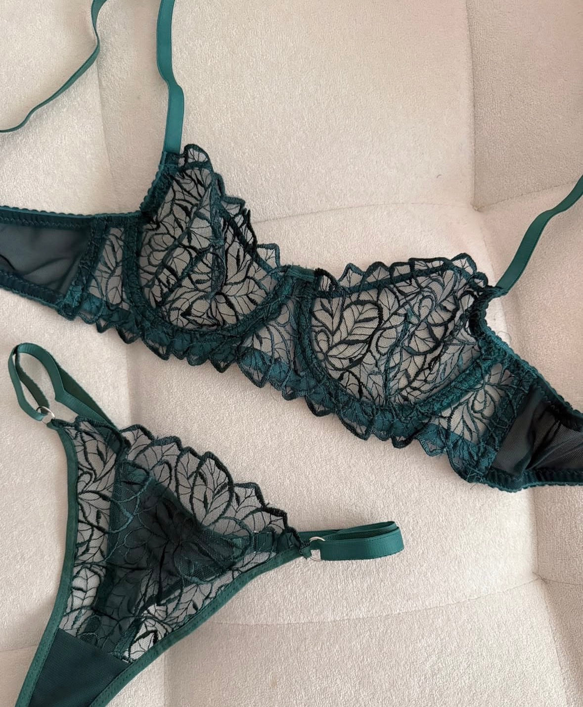 fleurs verte