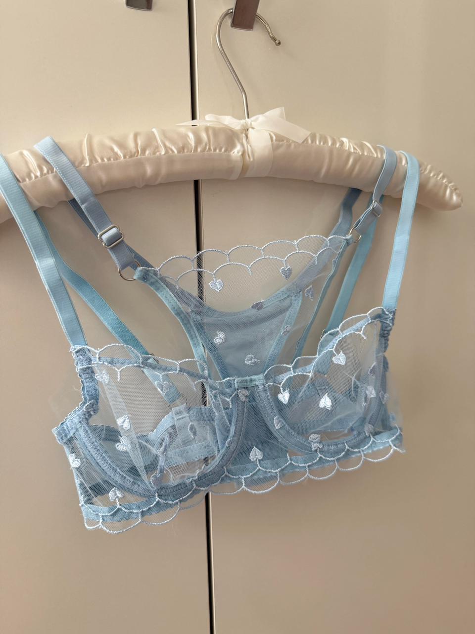 coeur bleu